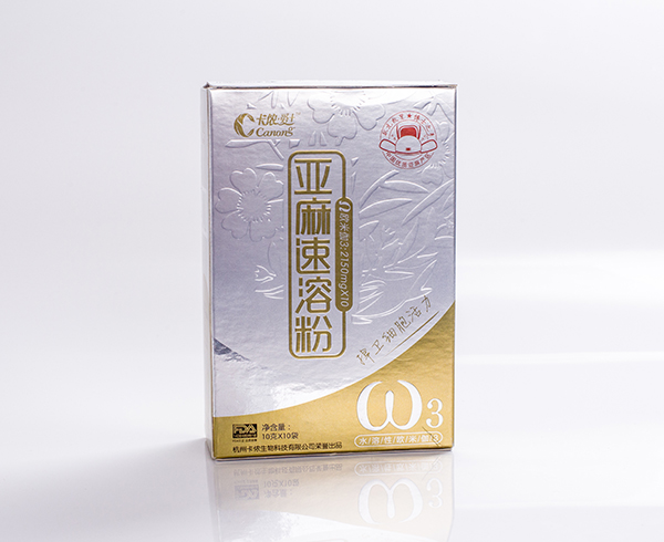 亚麻速溶粉-卡纸盒