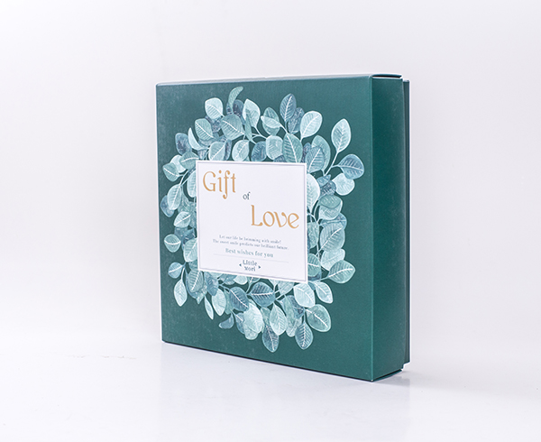 Gift of Love 绿色卡纸套盒